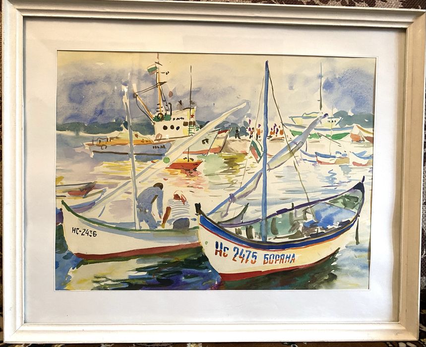 Картини. Морські пейзажі. Кораблі. Крим. 1985- 2002р. Головко В.П.