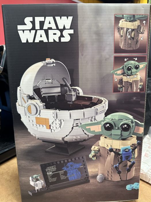 ‼️ЕКСКЛЮЗИВ ‼️ Star Wars Grogu (Малыш Йода) – конструктор для фанатов