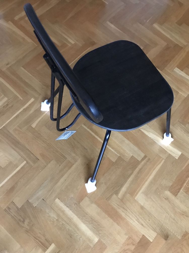 Krzesło „Clarisse”, 65 x 97 x 65 cm loft industrial vintage