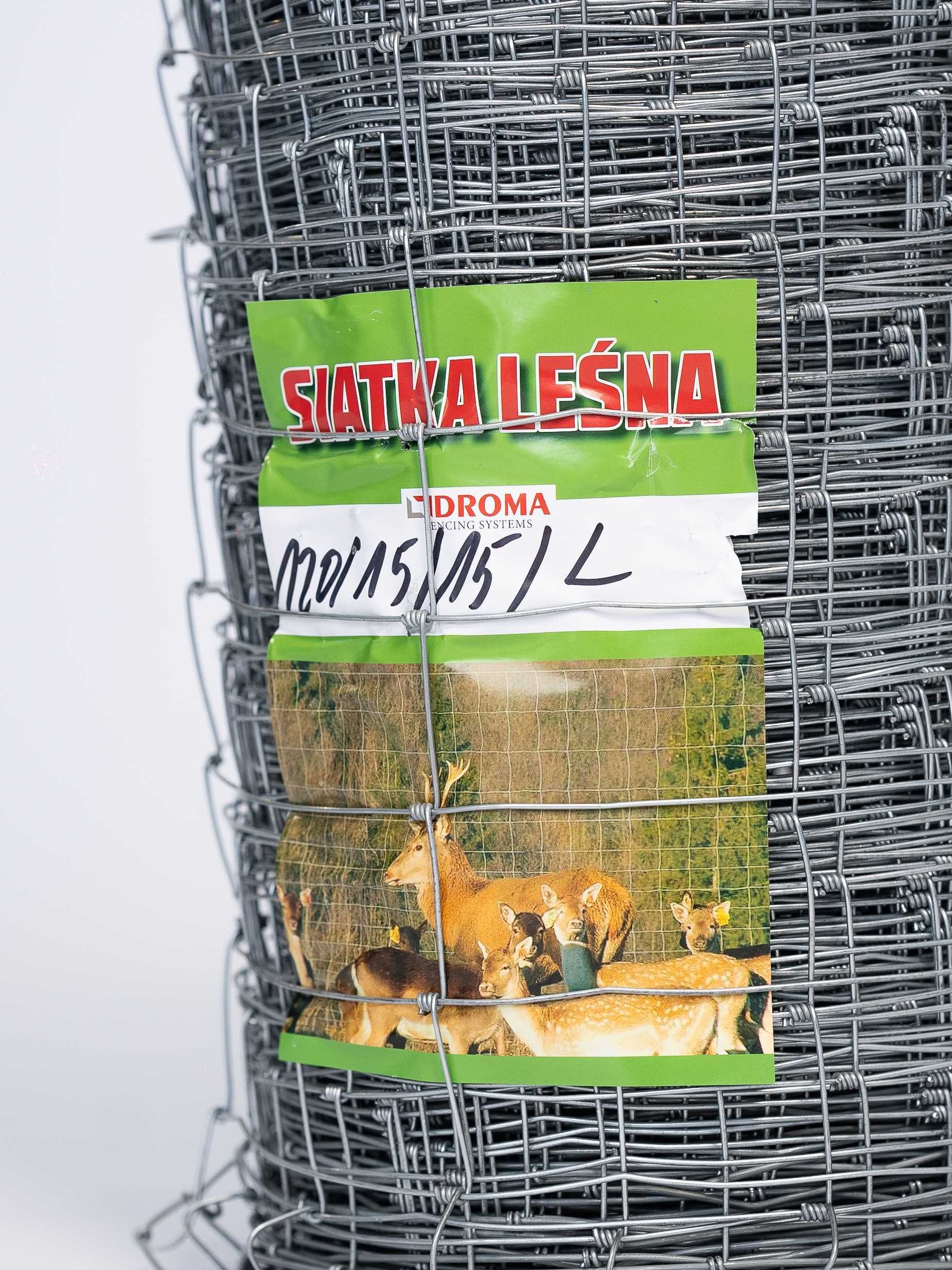 Siatka ogrodzeniowa leśna 120/15/15 L SARNY KURY
