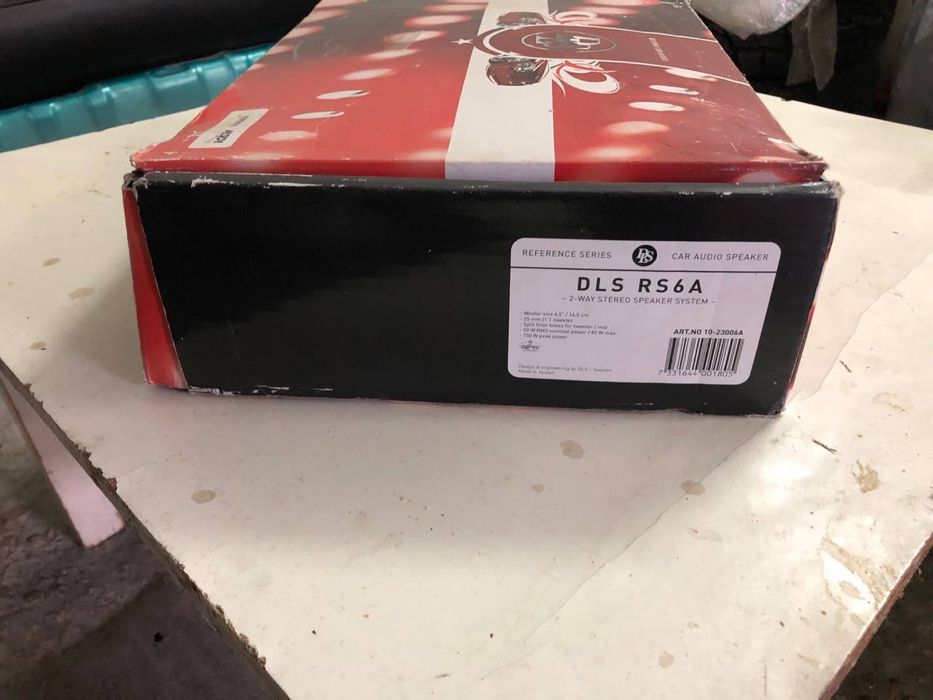 Автоакустика DLS RS6A АС 16.51 см, 6,5 дюйм