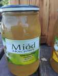 Miód z własnej pasieki.