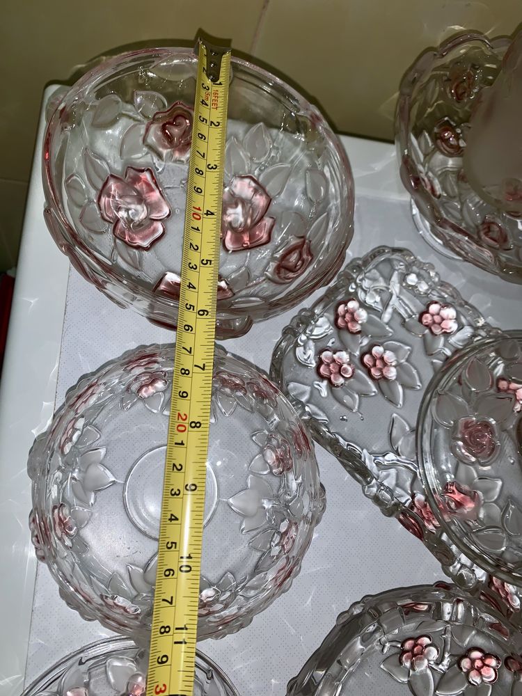 Ваза корзинка  пепельница сахарница    фруктовница walther glas