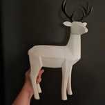 Home&You duży renifer 41 cm figurka geometryczna Paper Reindeero Nowa
