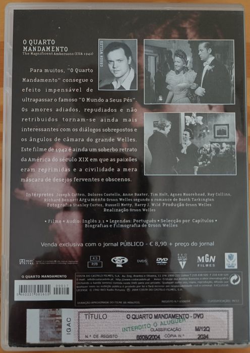 DVD O Quarto Mandamento