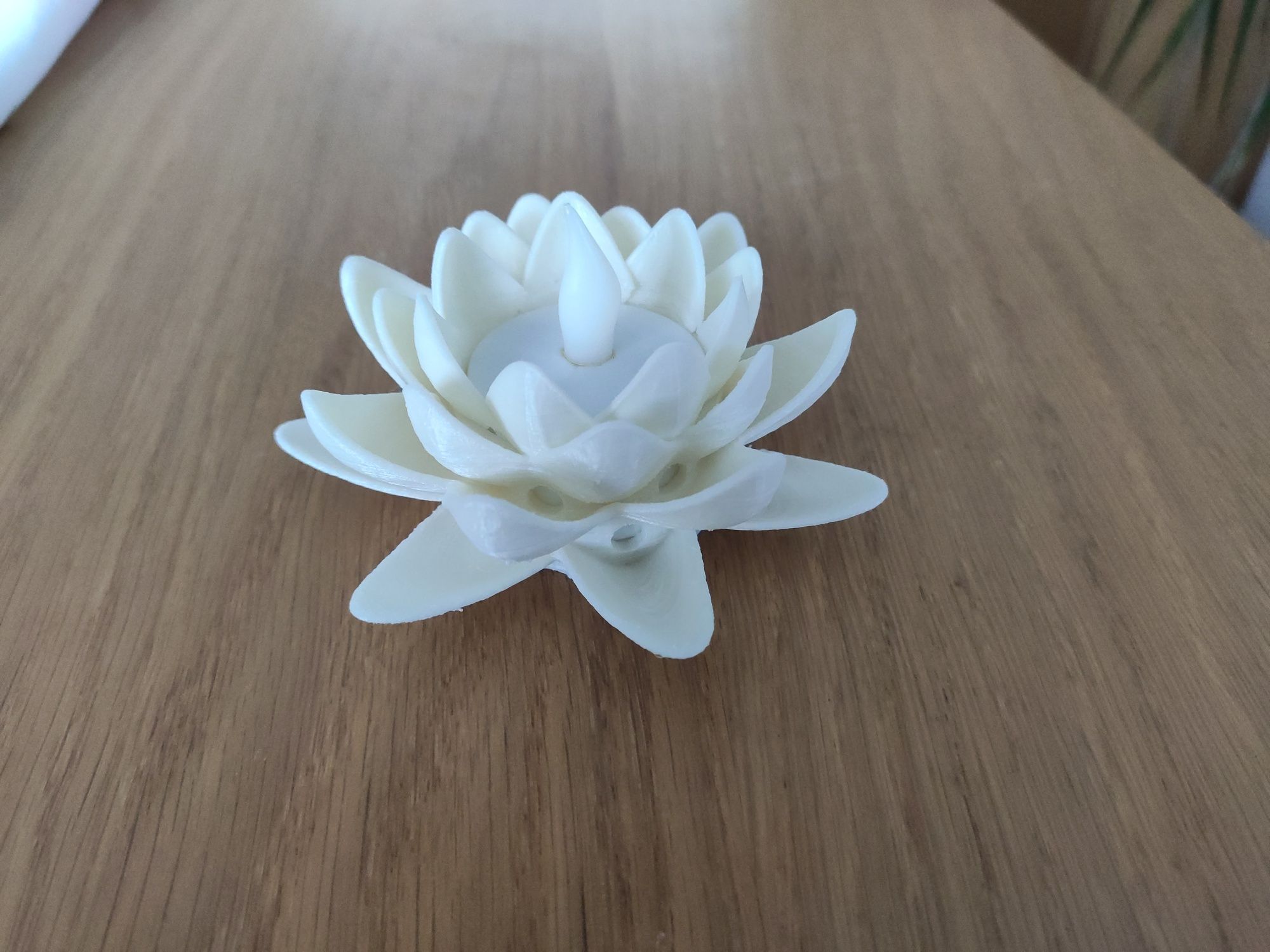 Candeeiro de flor  Lotus