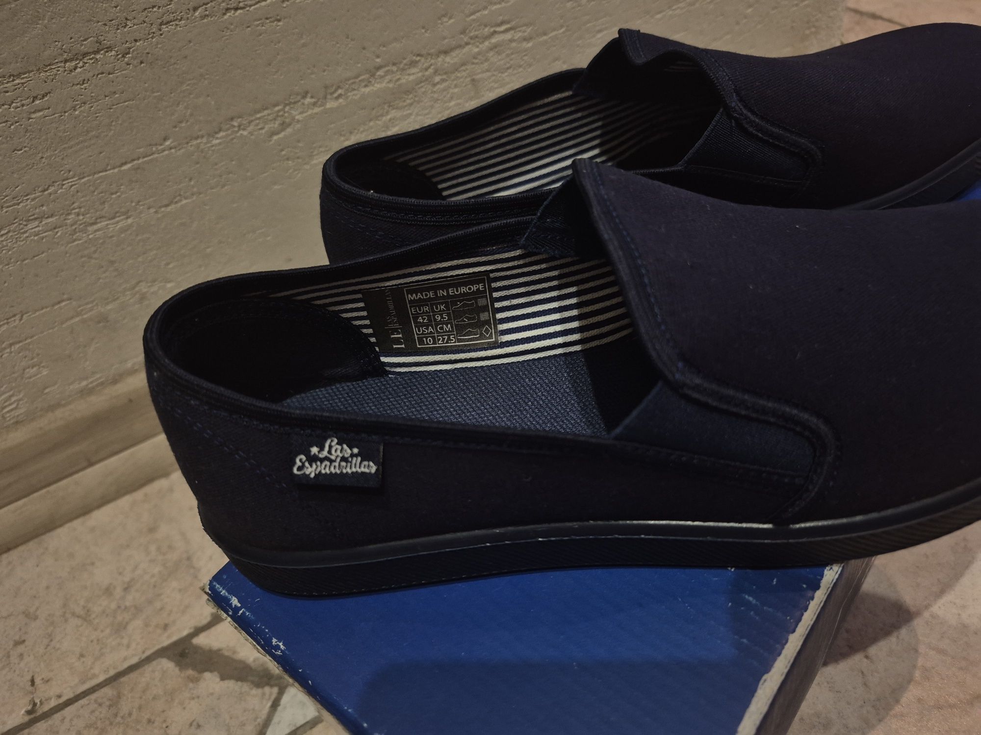 Чоловічі сліпони Las Espadrillas Eco Soft темно-синій