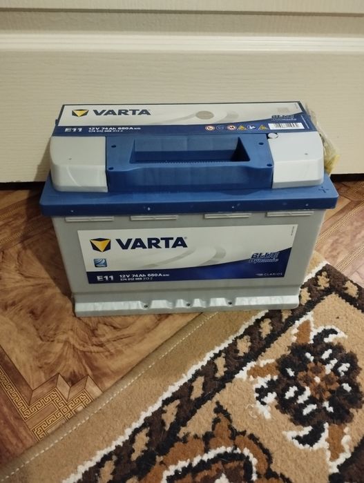 Аккумулятор varta новый 12в 75 ам 680 пуск.