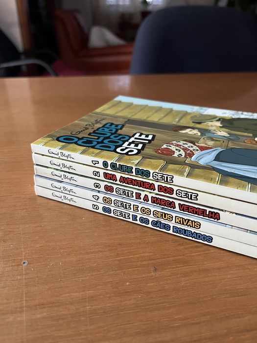 Livros O Clube dos Sete