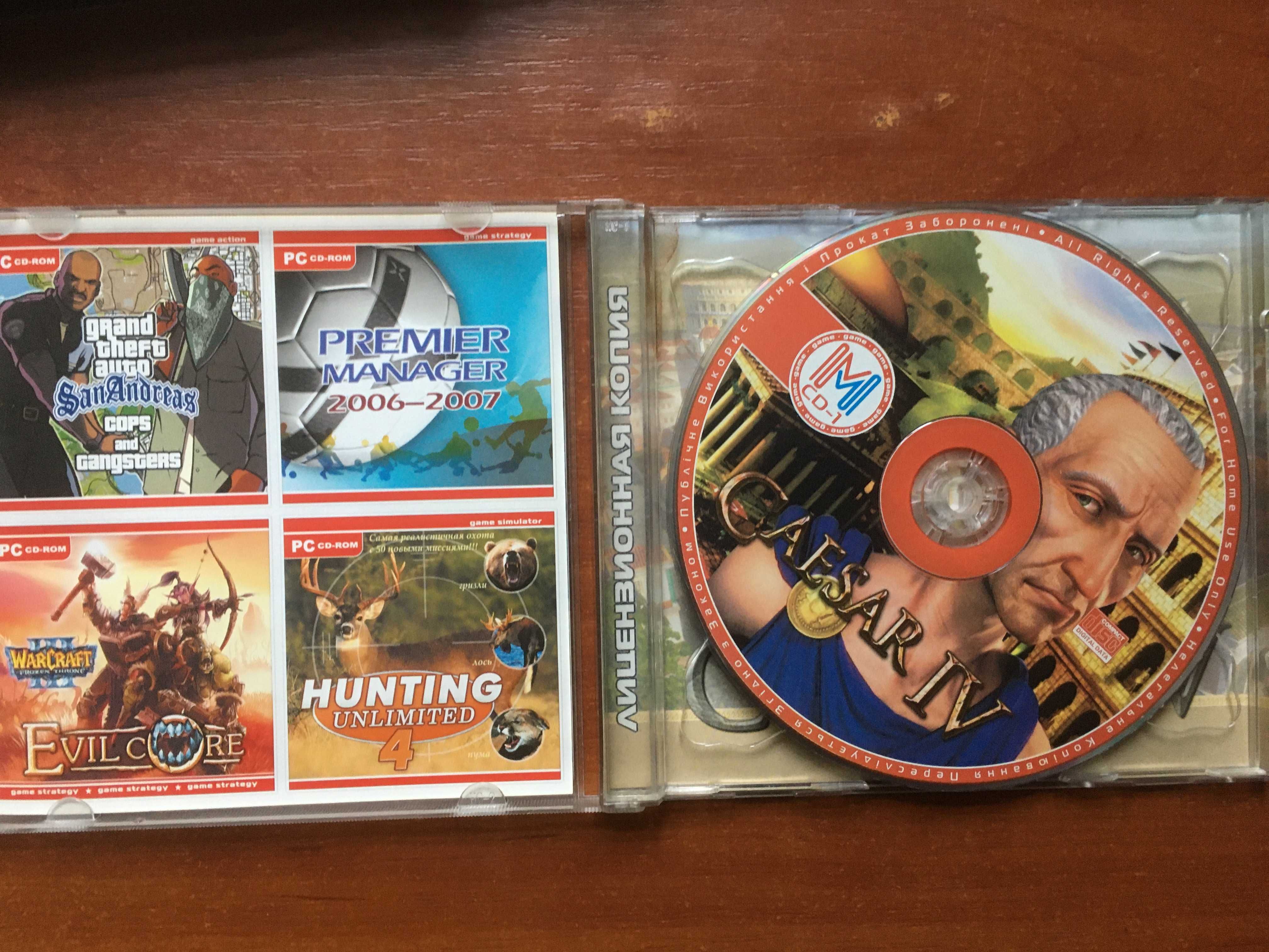 Игры компьютерные PC-CD  лицензионные фирменные . CaeserIV.
