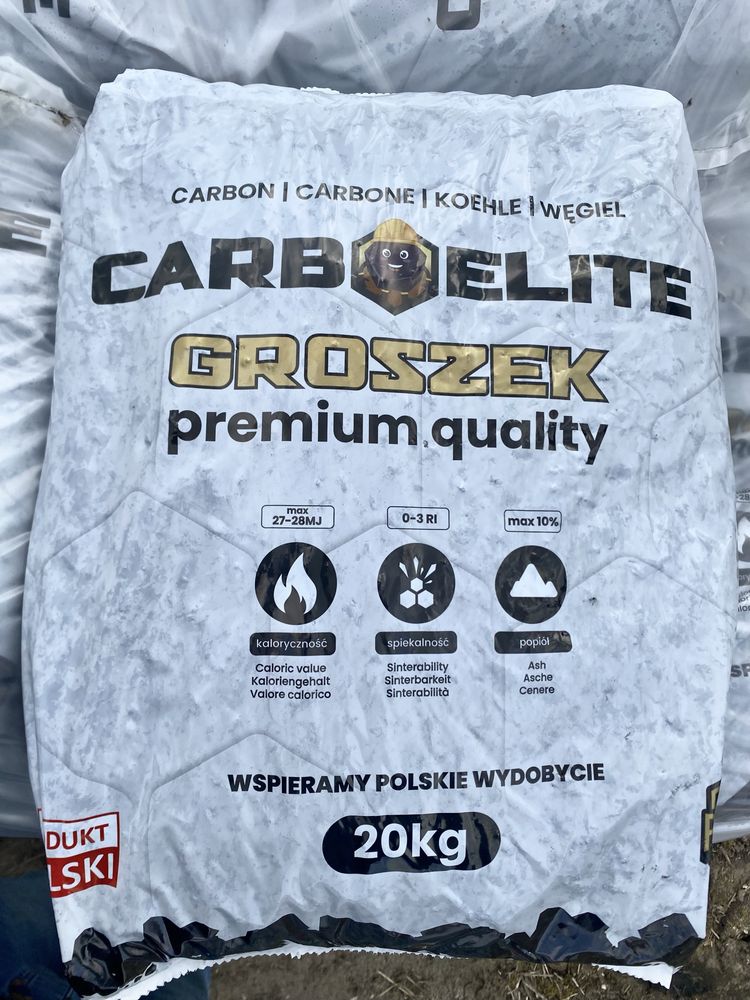 Ekogroszek Carboelite PREMIUM 27-28 MJ