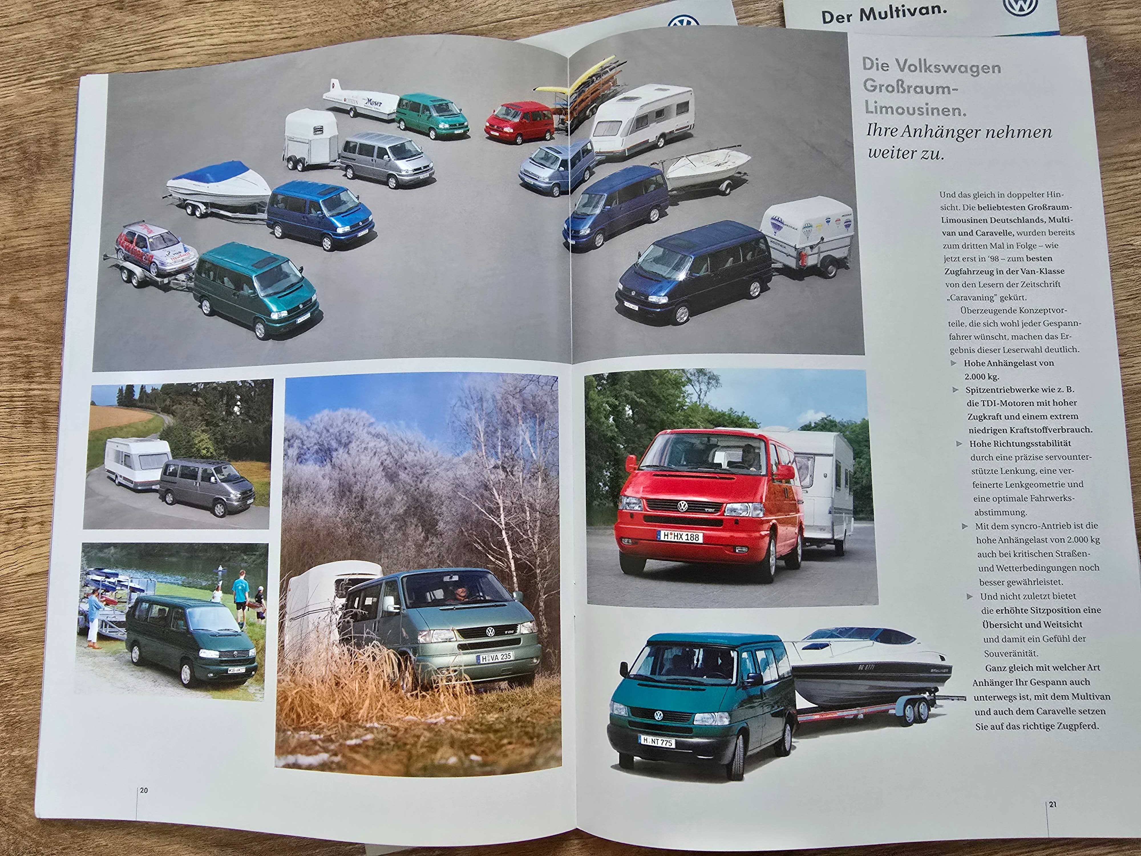 Prospekt VW T4 Multivan