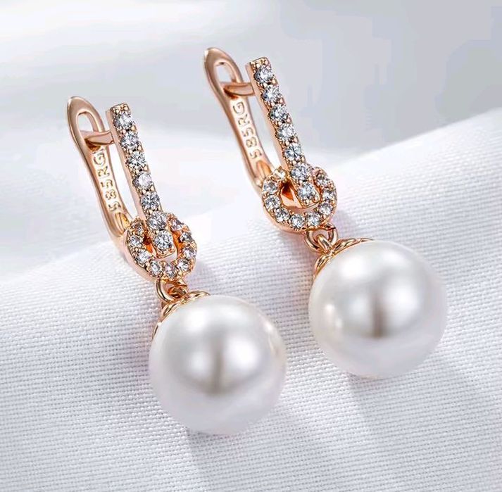 Сережки ( медичне золото з пробою 585)