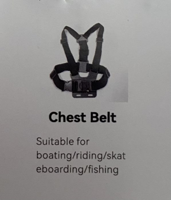 Suporte Peito GoPro, DJI Osmo, Insta 360