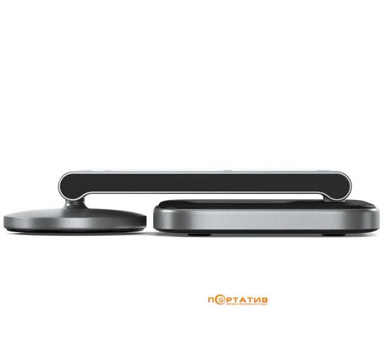 Бездротовий зарядний пристрій Satechi 3in1 Qi2 Wireless Charging Stand