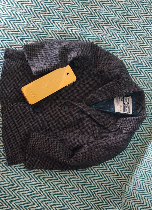 Піджак, жакет твідовий для джентльмена Next, 12-18 місяців