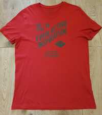 T-shirt czerwony Big Star L