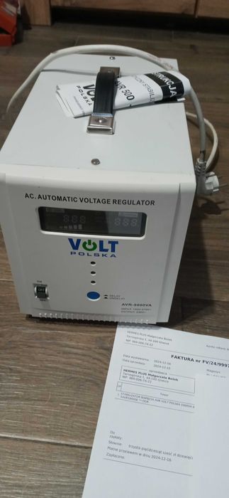 Stabilizator napięcia  avr volt Polska 5000va