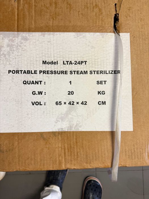 Autoklaw , sterylizator medyczny - Labtex model LTA24-BT