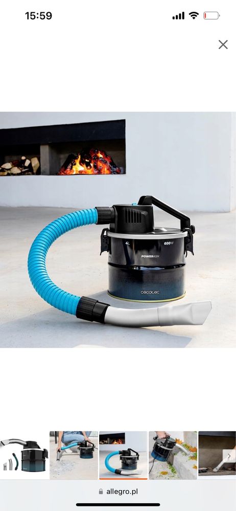 Odkurzacz pyłu Cecotec Conga Ash 1000 Lite