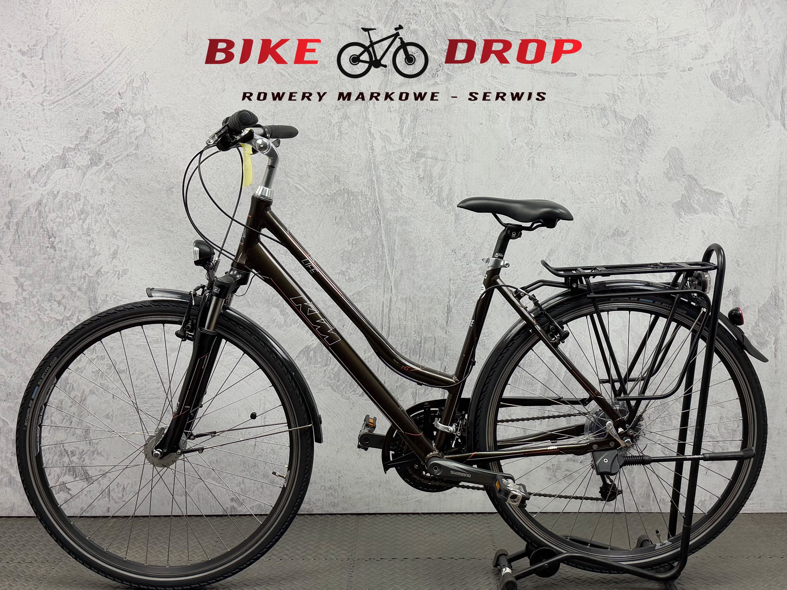 Rower Trekkingowy KTM Life Space 28'' 27-biegów Deore LX IDEAŁ