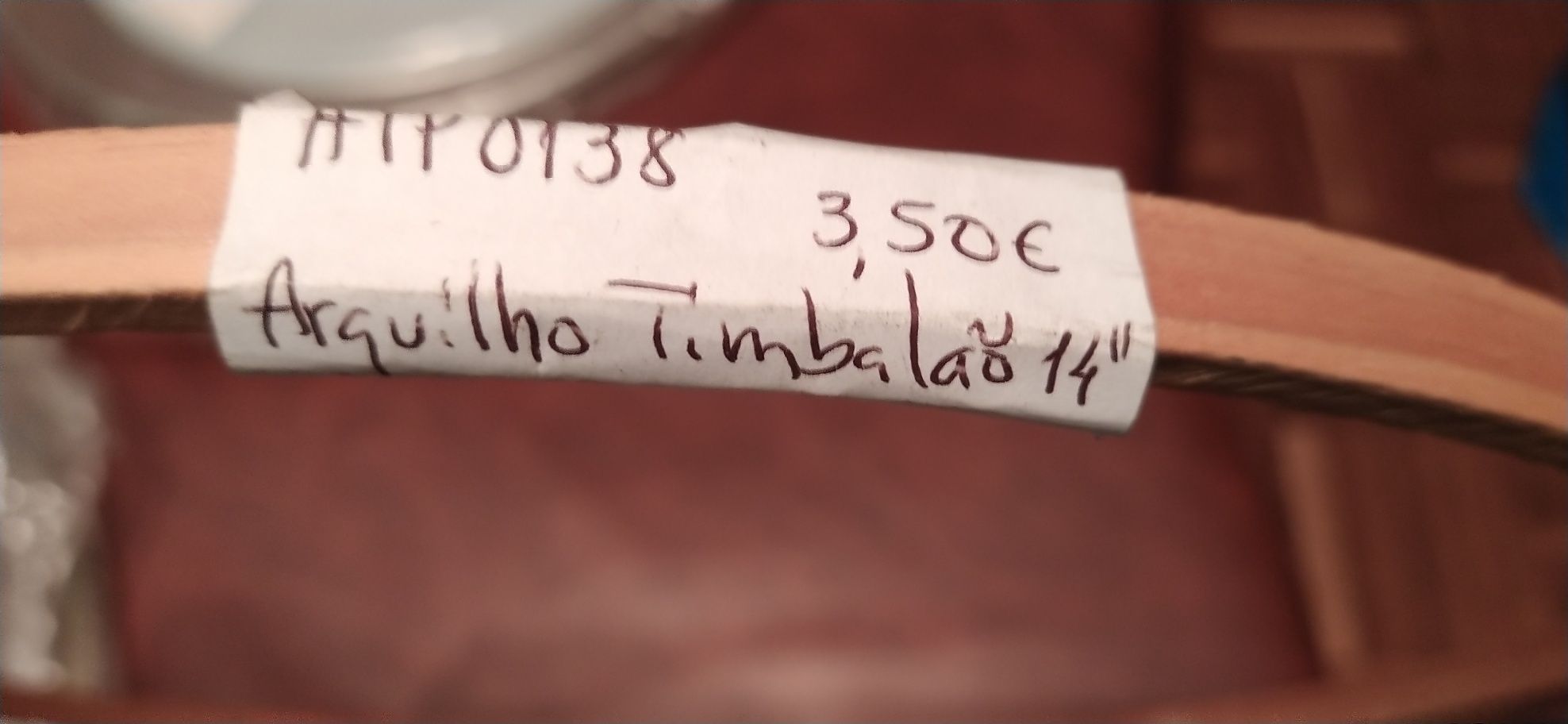 Arquilho de timbalão 14"