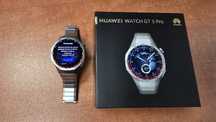 Huawei Watch GT 5 Pro Elite 46mm srebrny, stan bdb, gwarancja