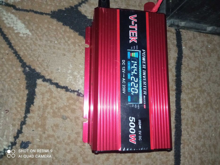 Продам інвектор з 12 на 220 в