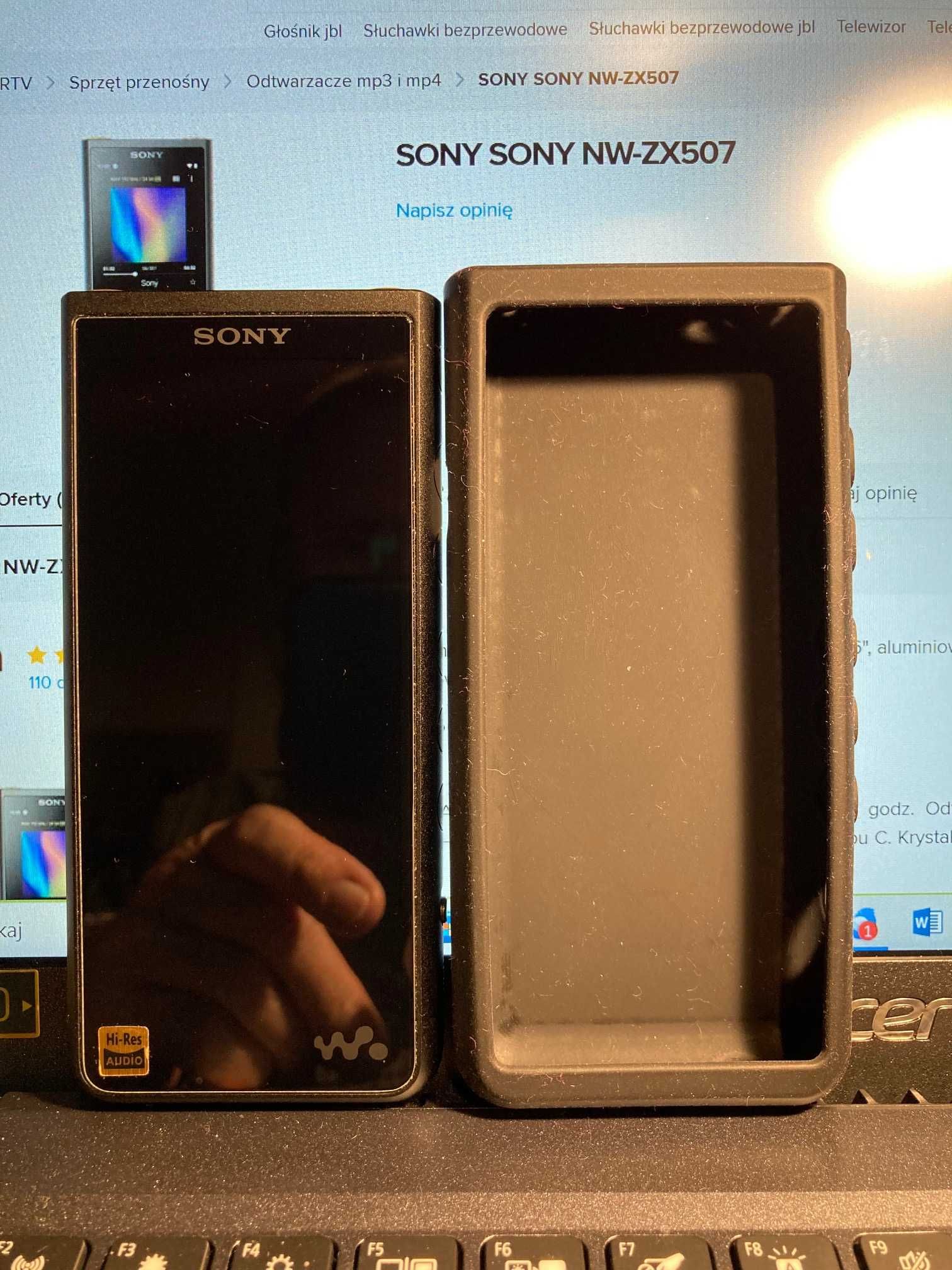 Sony NW-ZX507 Walkman 64 GB, Premium Hi-Res, odtwarzacz mp3/mp4