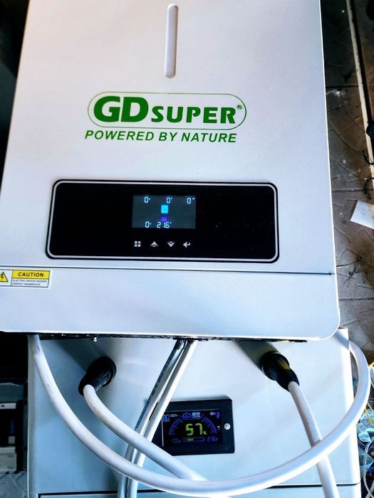 5.5кВт 500$ акумулятор батарея инвертор гибридный комплект LIFEPO4 NMC