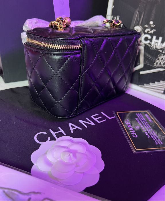 Сумка Chanel Vanity Lambskin Шанель премиум