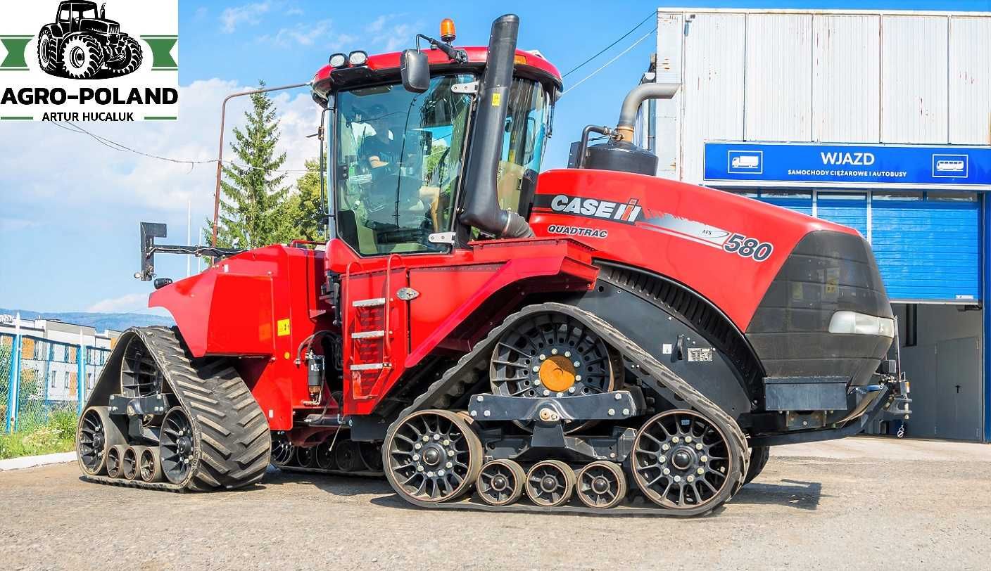 Трактор CASE IH QUADTRAC 580 - 2014 рік - 5455 м/г - GPS - AUTOPILOT