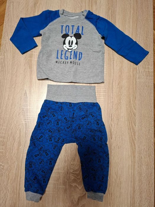 zestaw Myszka Mickey r. 74/80