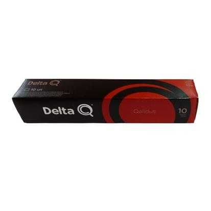 Delta Q intensidade 10 fica 0,25 € cada cápsula