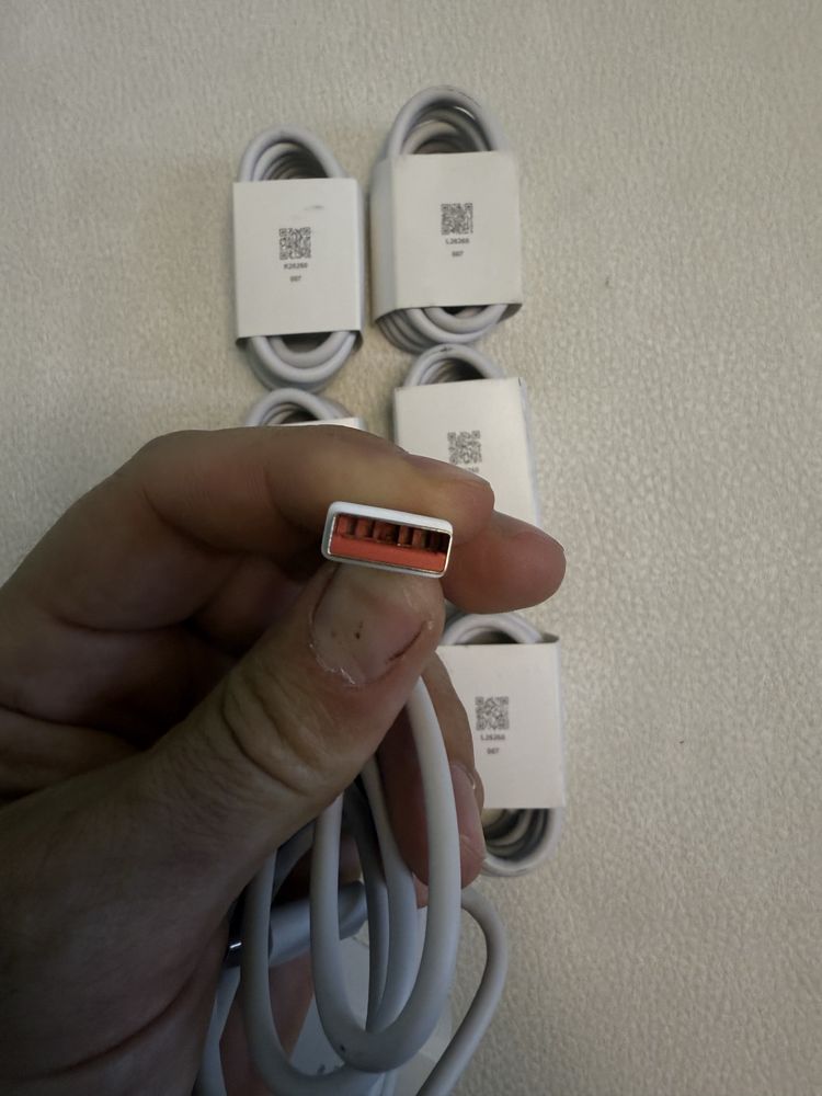 Нові USB кабеля Турбо швидкі оригінал з комплекту