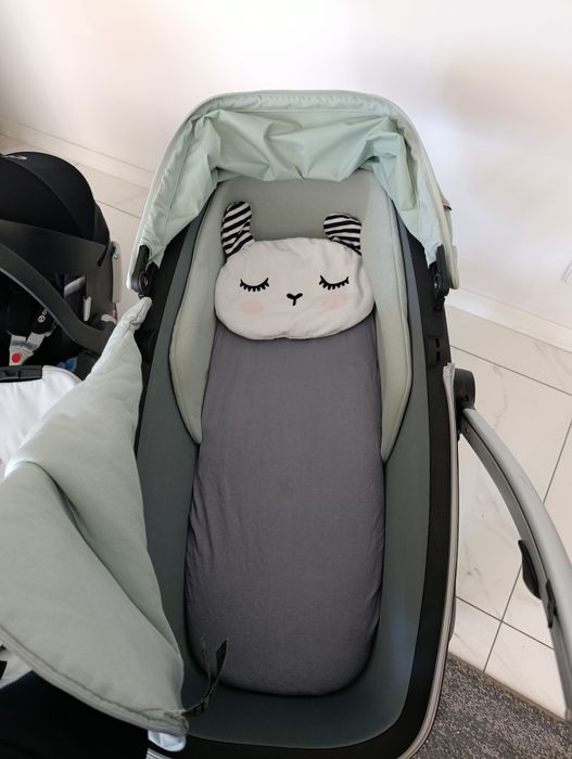 Wózek 3w1+baza 4w1 Cybex Quinny zapp flex plus duży zestaw dodatki bdb