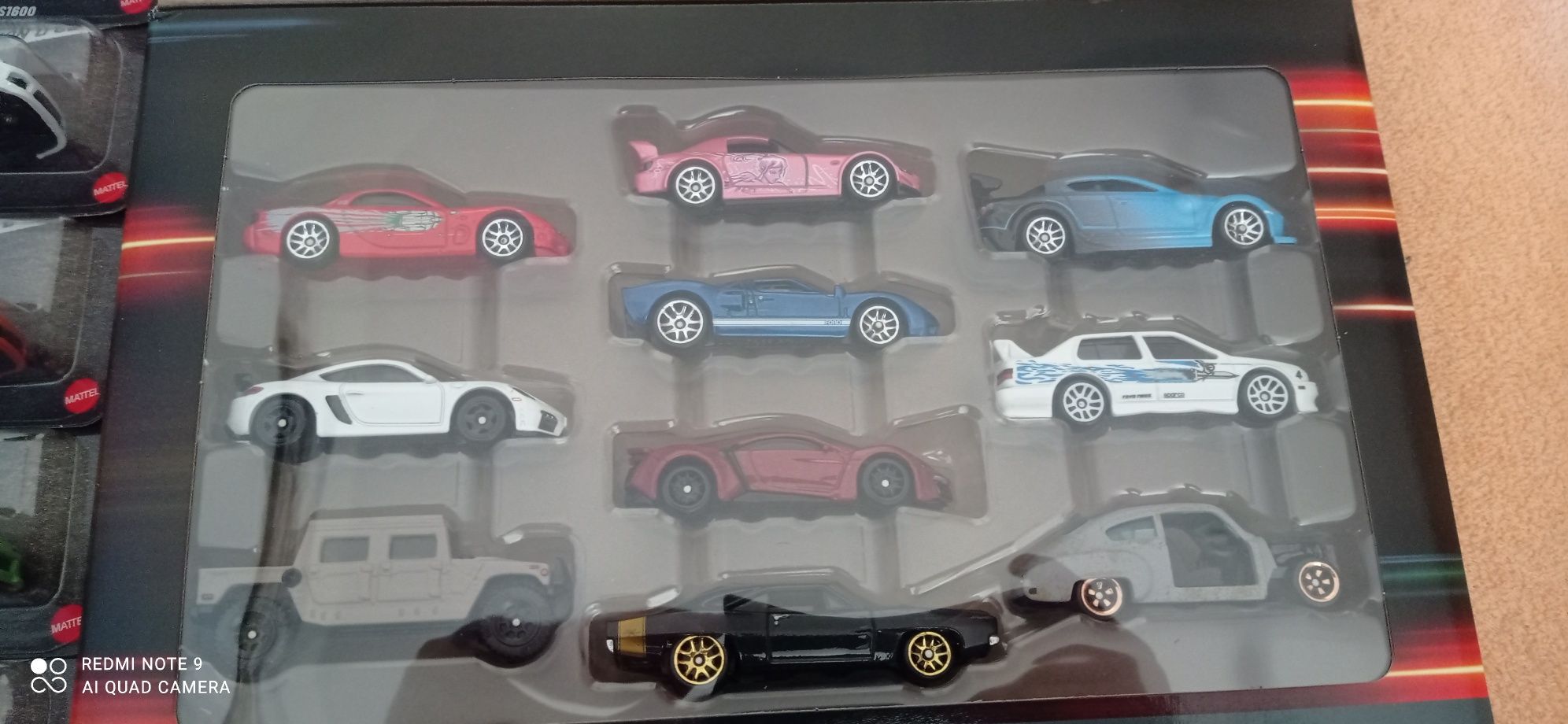 Zestaw 15 samochodow z hot wheels Szybcy i Wściekli