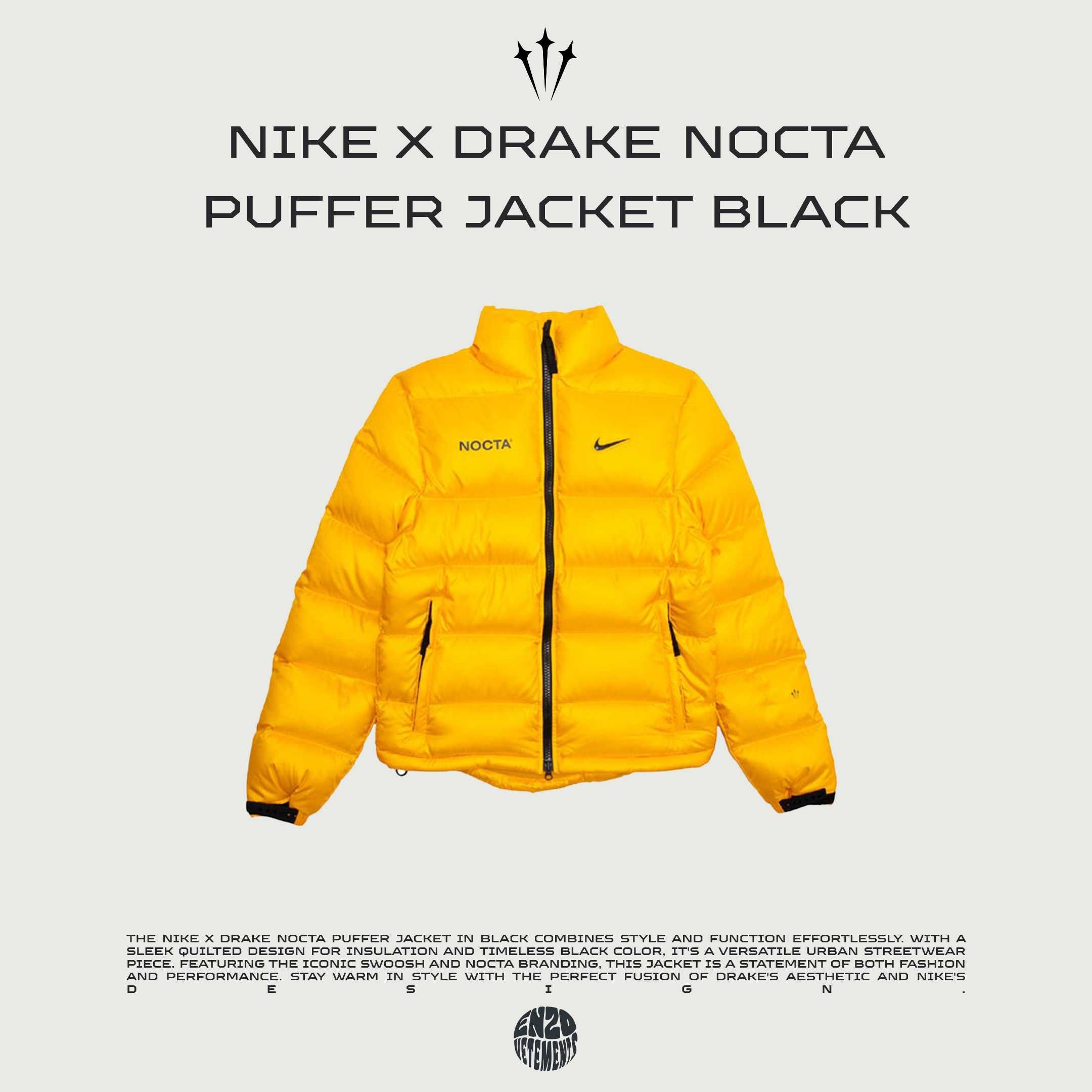 куртка Nike x Drake puffer jacket