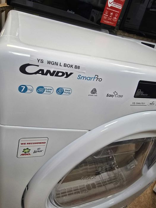 OUTLET Candy Suszarka slim z pompą ciepła CSO4 H7A1DE-S gwar 2 lata B8