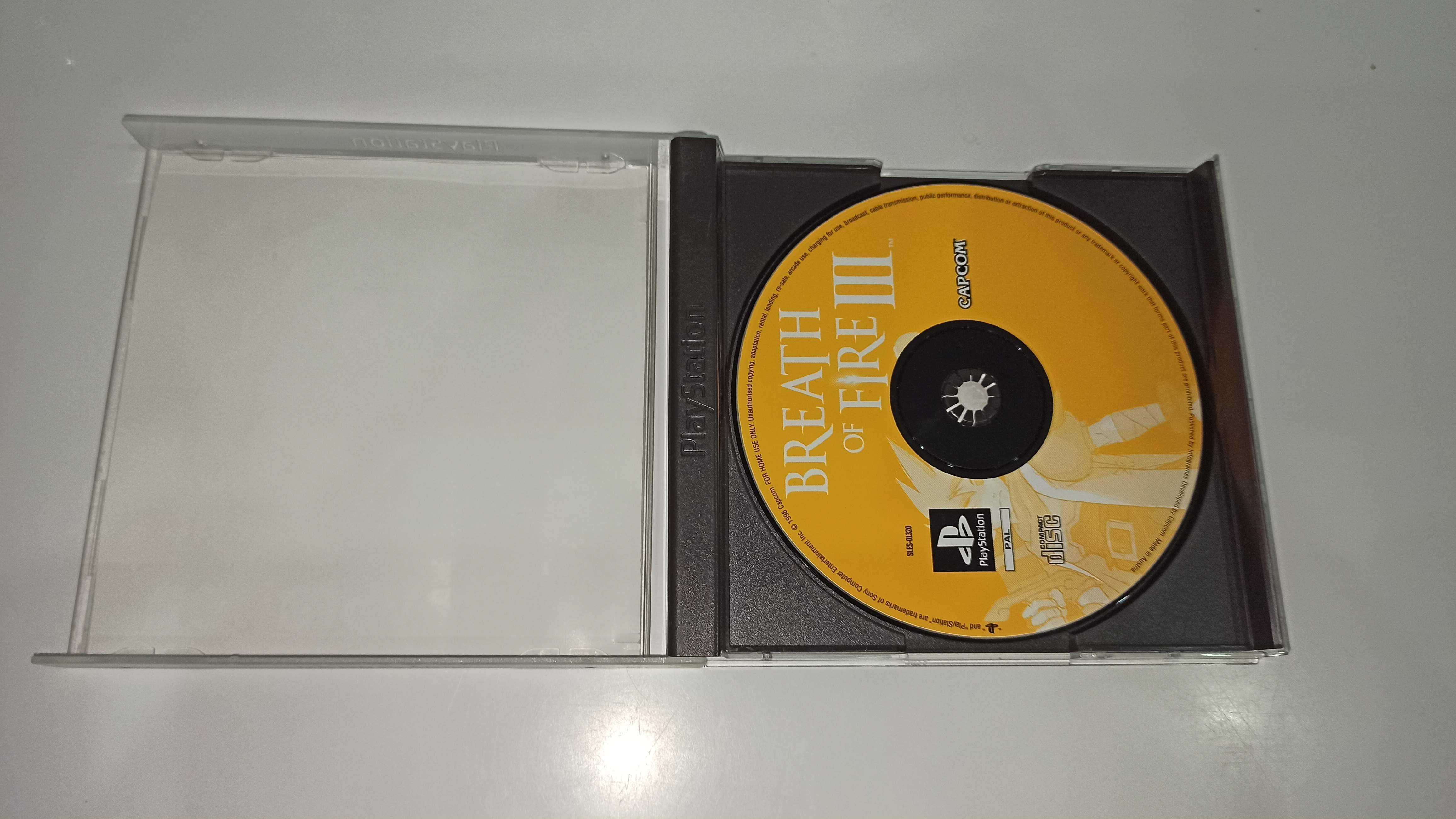 psx psone psx BREATH OF FIRE III poszukiwany RPG wydanie premium black