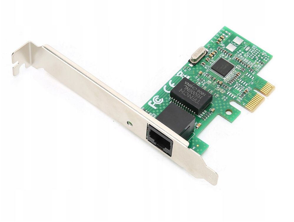 Intel T211 PCIe karta sieciowa Gigabit Ethernet RJ-45