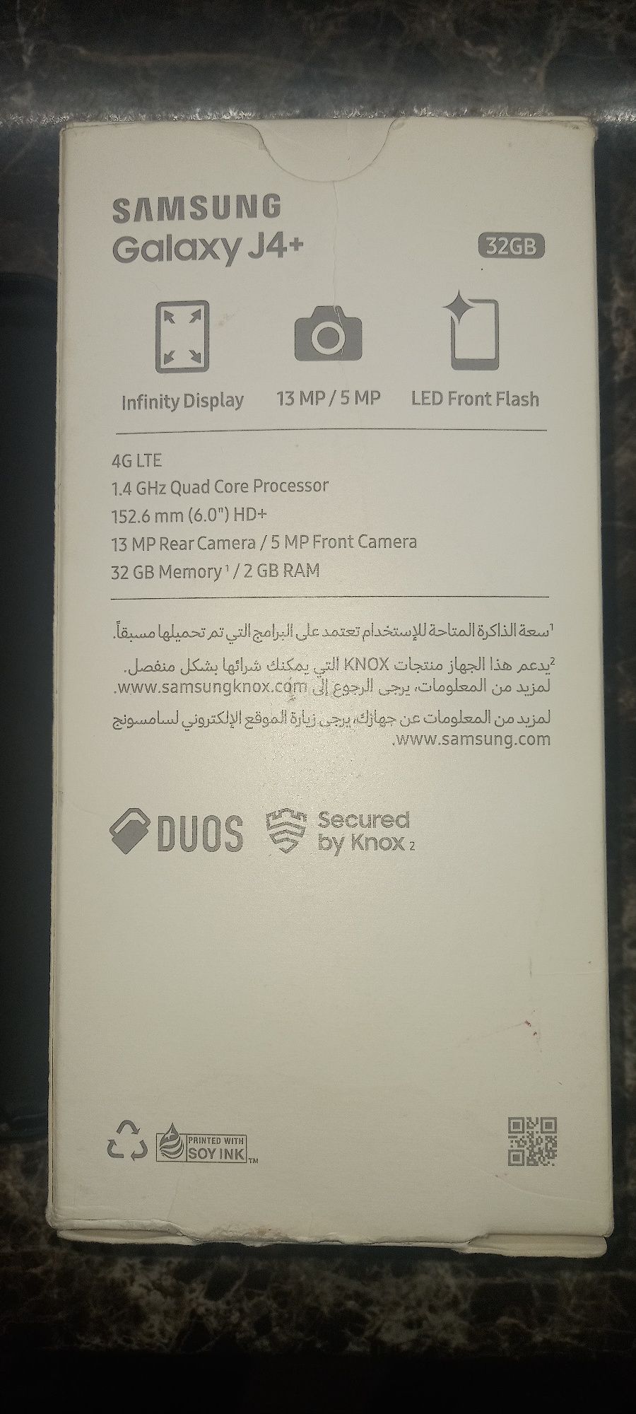 Продам телефон samsung, j4+ 32gb.