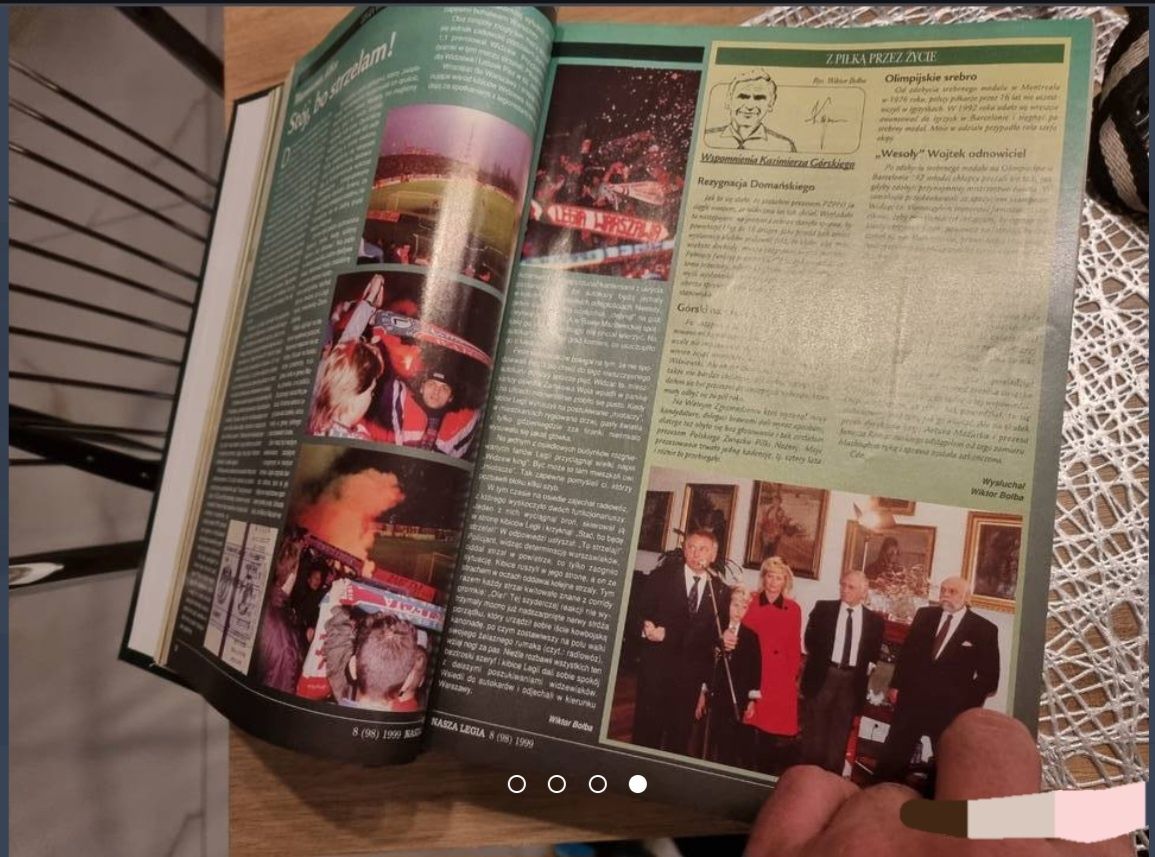Nasza Legia całe drugie wydanie od 1997r do 2013.r