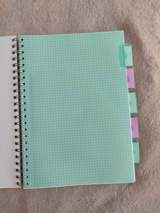 Kołozeszyt Pukka Pad w kartkę PASTEL PROJECT BOOK w formacie A4