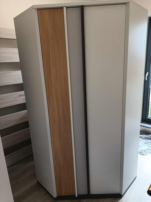 Szafa narożnikowa dwudrzwiowa imola z Agata meble