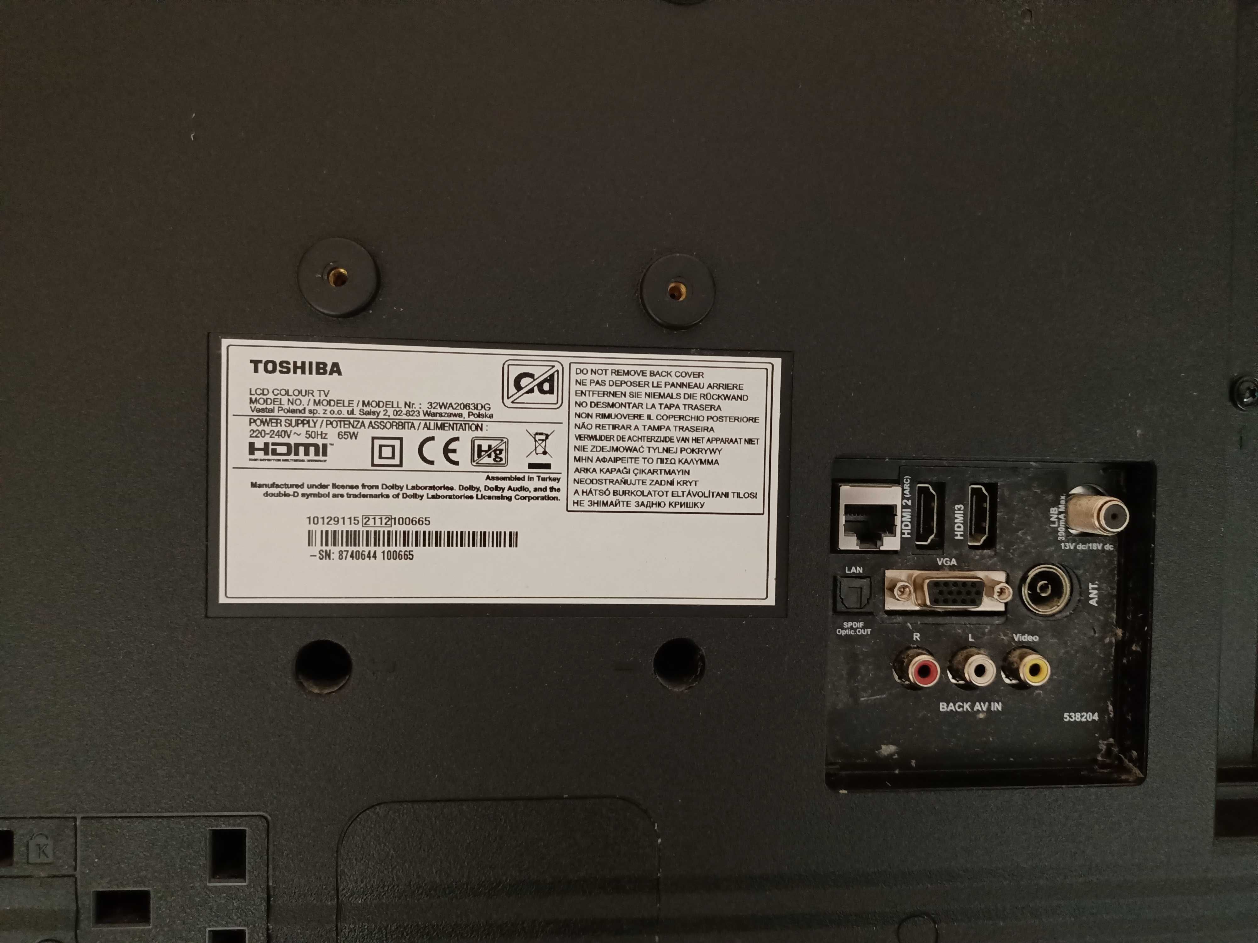 Telewizor Toshiba