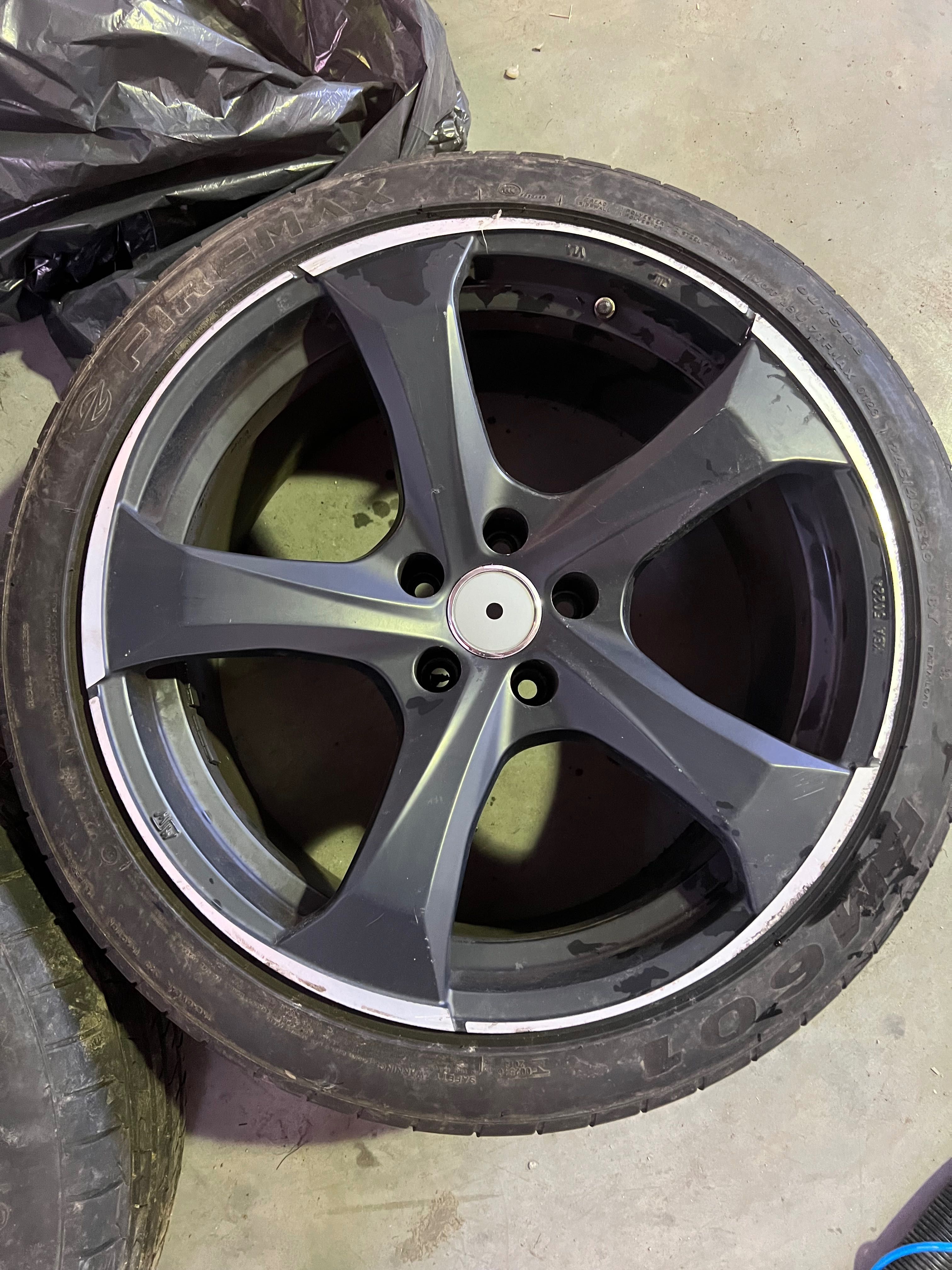 Felgi 19 OZ MSW 47 9x19 5x112 ET21 Matt Dark Tittanium Full BMW