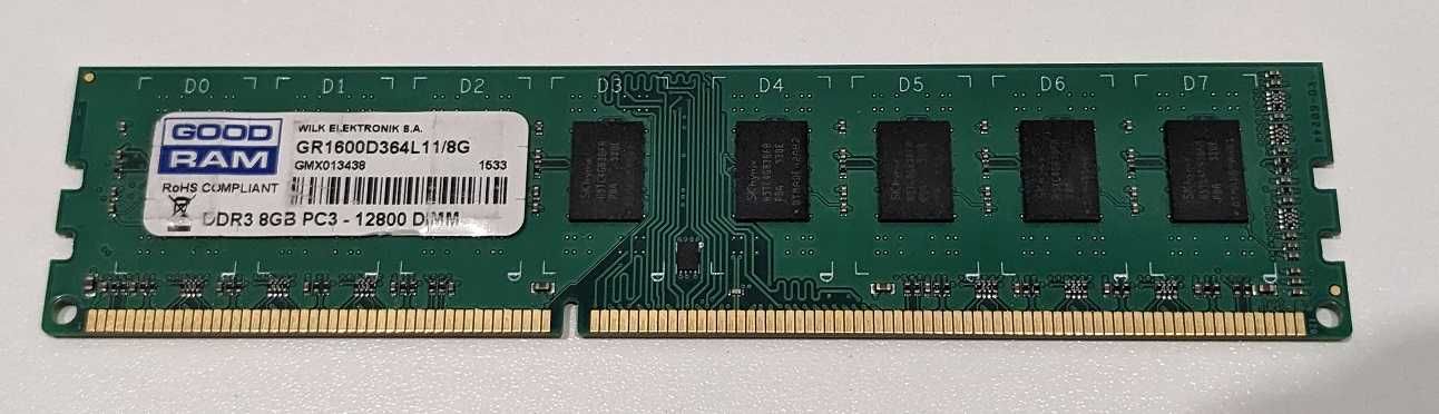 Оперативная память Goodram 8GB DDR3 1600 MHz