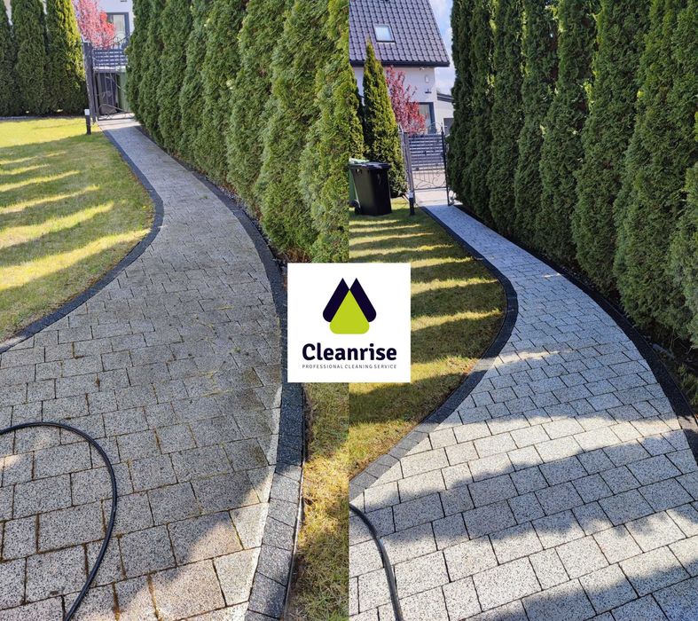 CZYSZCZENIE, mycie kostki brukowej, mycie ELEWACJI, konkurencyjne ceny