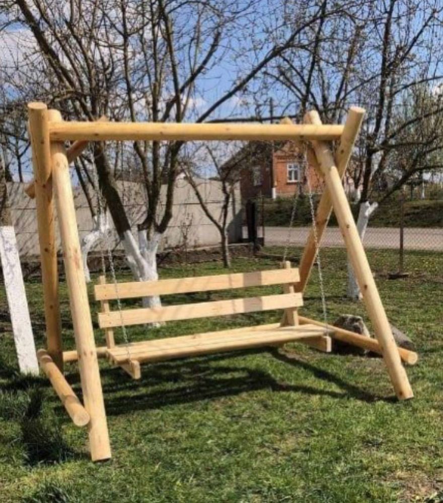 Гойдалка для саду Гойдалка для вулиці Гойдалка на дачу Садові гойдалки